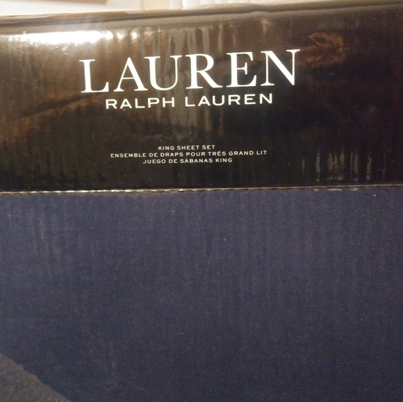 Ralph Lauren Bedding Brand New Ralph Lauren King Size Sheet Set